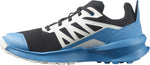 Salomon Kids Patrol Trail Running Shoes, Black/Blithe/White, 3 Big Kid