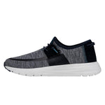HEYDUDE Sirocco Dual Knit Navy Size 9 | Men's Shoes | Men's Casual Sneakers | Comfortable & Light-Weight