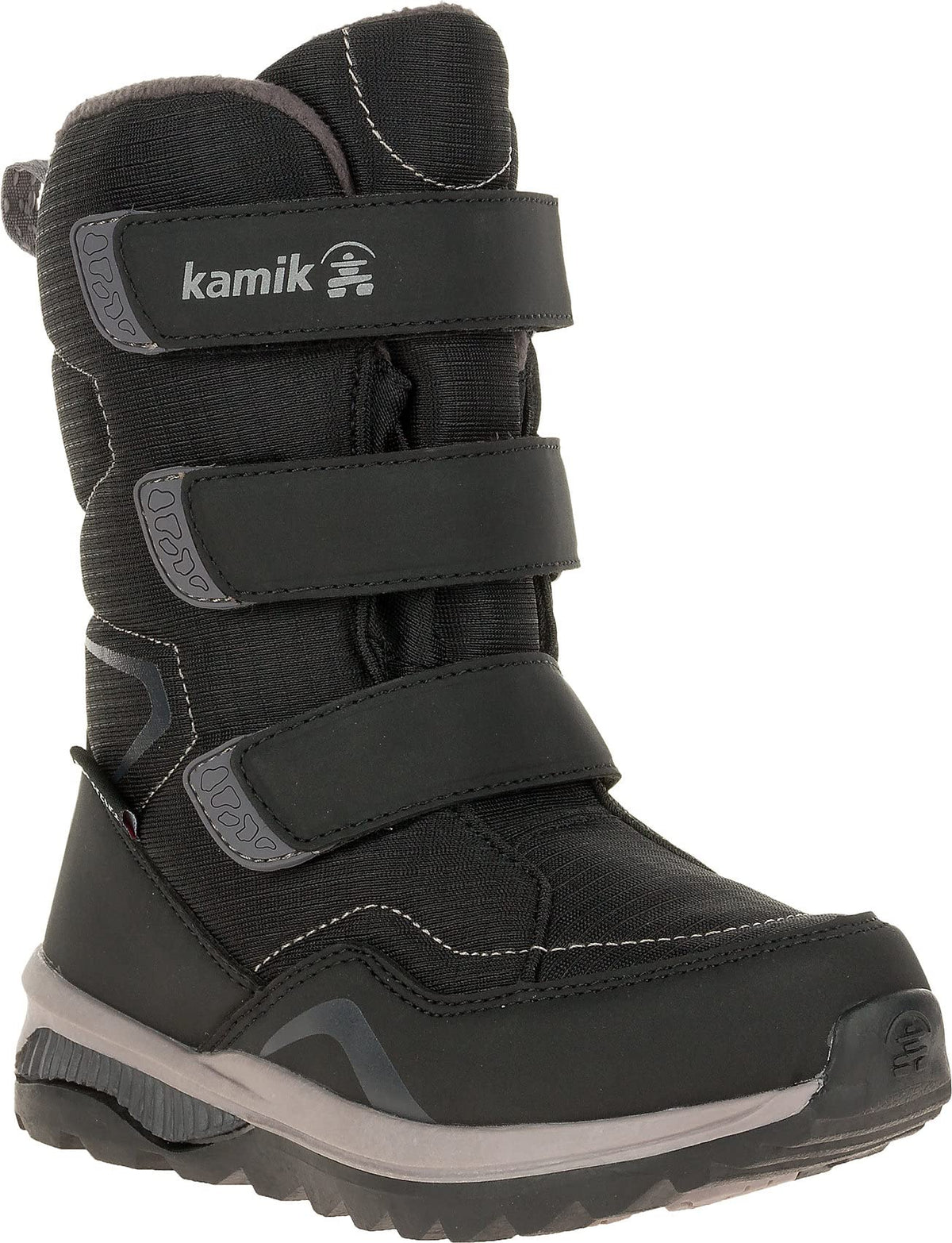 Kamik Kids' Chinook Hi Winter Boots Black 7