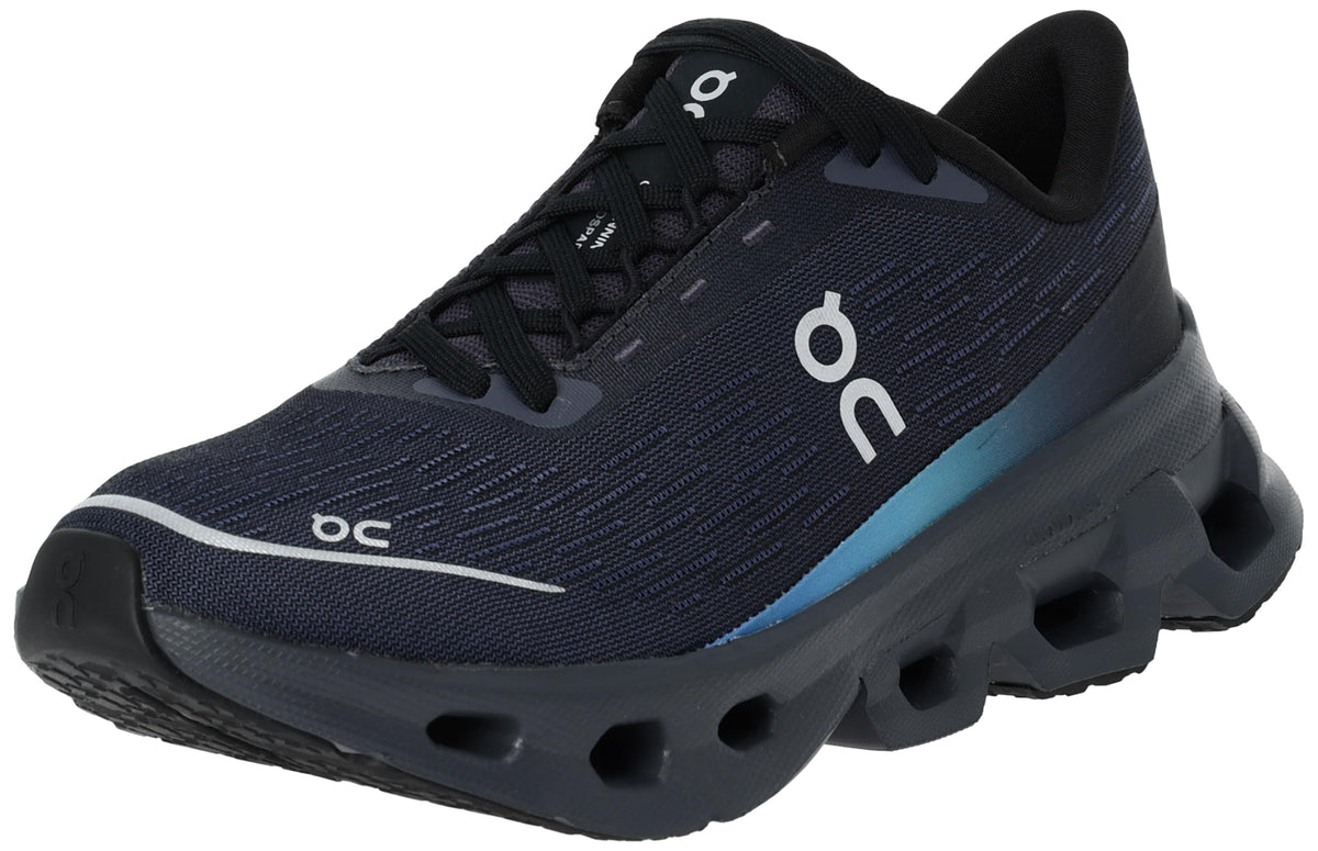On Women's Cloudspark Sneakers, Black | Blueberry, 7 Medium US