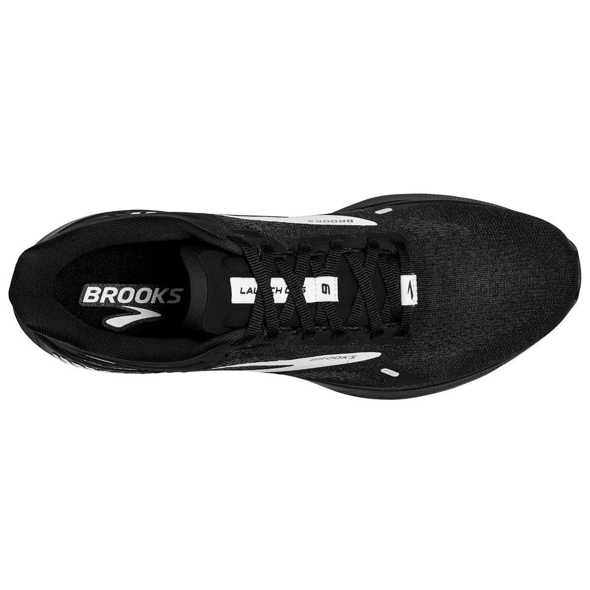 Brooks Men’s Launch GTS 9 Supportive Running Shoe - Black/White - 9.5 Wide