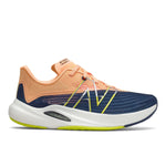New Balance Women's FuelCell Rebel V2 Speed Running Shoe 5.5 Night Tide/Light Mango
