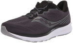 Saucony Women's Ride 14 Running Shoe, CHARCOAL/BLACK, 9.5 Wide
