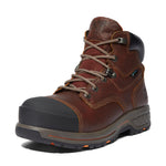 Timberland PRO Men's Helix HD 6 Inch Composite Safety Toe Waterproof Industrial Work Boot, Tempest Brown-2024 New, 13 Wide