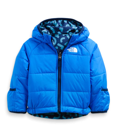 THE NORTH FACE Baby Reversible Perrito Hooded Jacket, Hero Blue, 18-24 Months