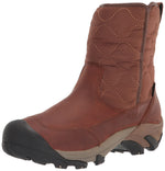 KEEN Women's Betty Boot Pull On Waterproof Insulated Snow, Brown/Black, 9.5
