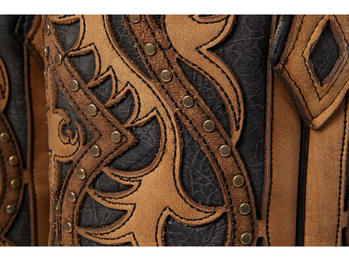 Corral Boots C3989 Black/Honey 9 D (M)