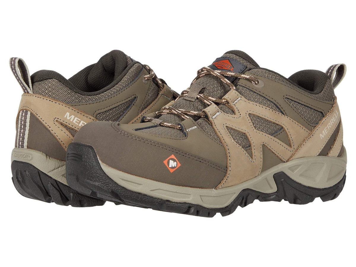 Merrell Women's Siren Alloy Toe, Brindle/Boulder, 7.5