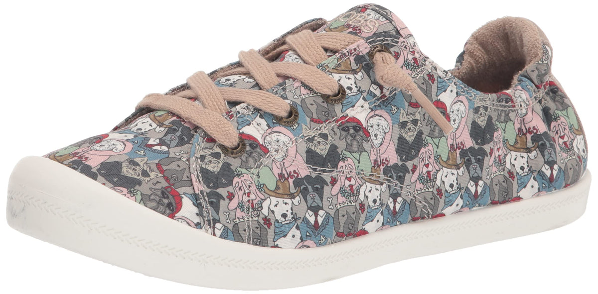 Skechers BOBS Women's 114065 Sneaker, Taupe Multi, 8