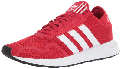 adidas Originals Men's Swift Essential Sneaker, Scarlet/White/Black, 9