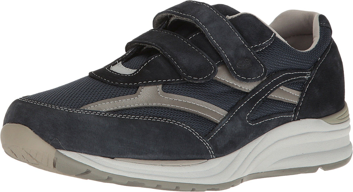SAS JV Mesh - Shoes for Men - Durable Suede - Cushioned Tongue - Breathable Textile Linings - Lightweight Blue 11.5 M - Medium (D)