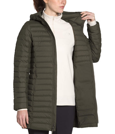 THE NORTH FACE Stretch Down Parka - Women's New Taupe Green Small