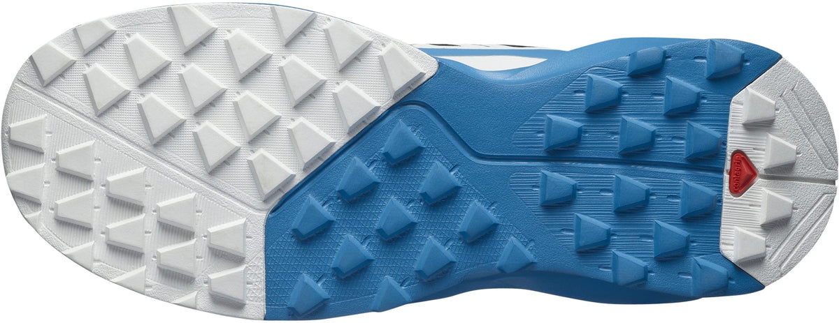 Salomon Kids Patrol Trail Running Shoes, Black/Blithe/White, 3 Big Kid