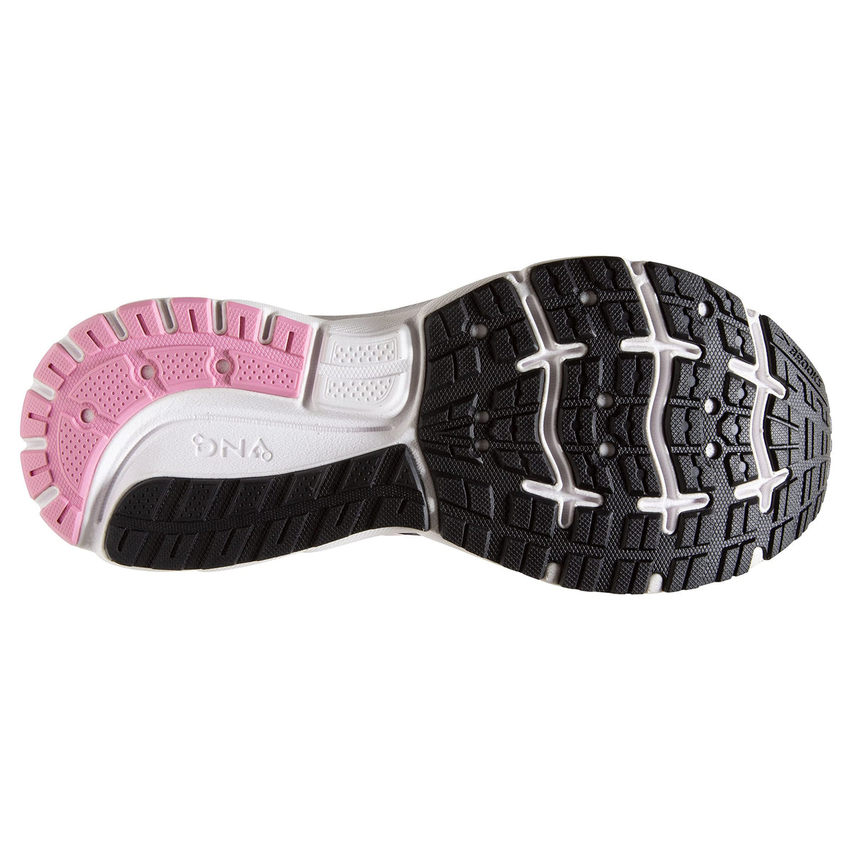 Brooks Women's Transmit 3 Running Shoe - Black/Lilac Sachet/Blackened Pearl - 11 Medium