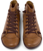 Camper Women's Modern Ankle Boot, Medium Brown 020, 9