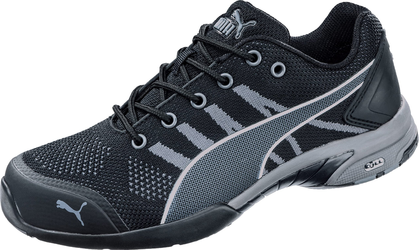 PUMA Women's Celerity Knit Black WNS Sneaker, 6.5