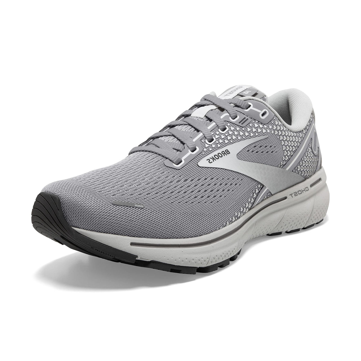 Brooks Women's Ghost 14 Neutral Running Shoe - Alloy/Primer Grey/Oyster - 5 Wide