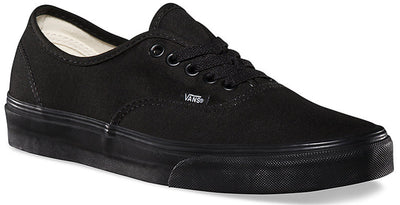 Vans Unisex Authentic Black/Black Canvas VN000EE3BKA Mens 6.5, Womens 8
