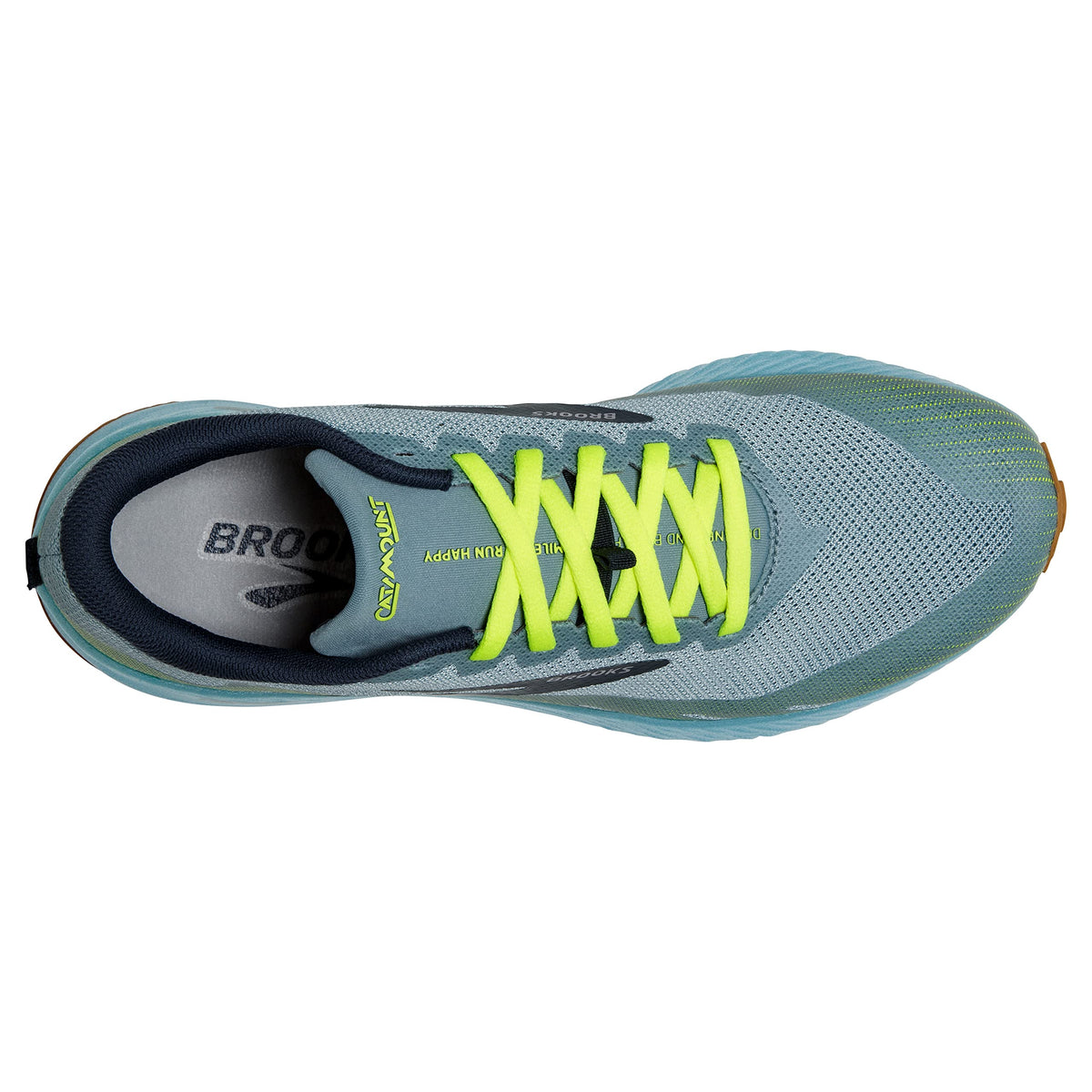 Brooks Catamount Women's Trail Running Shoe - Blue/Nightlife/Biscuit - 10.5