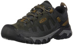 KEEN Men's Targhee Vent Hiking Shoe, Raven/Bronze Brown, 12 M US