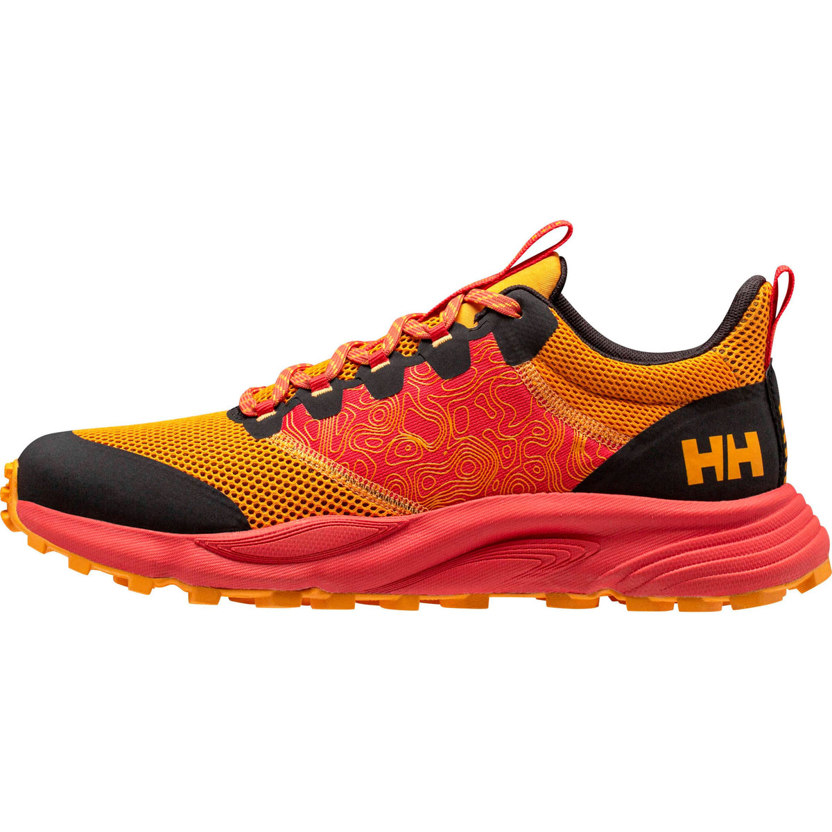 Helly-Hansen Mens Featherswift TR Trail Running Shoes, 328 Cloudberry/Alert Red, 13