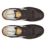 Saucony Men's Jazz Original Sneaker, Brown/Cream, 12
