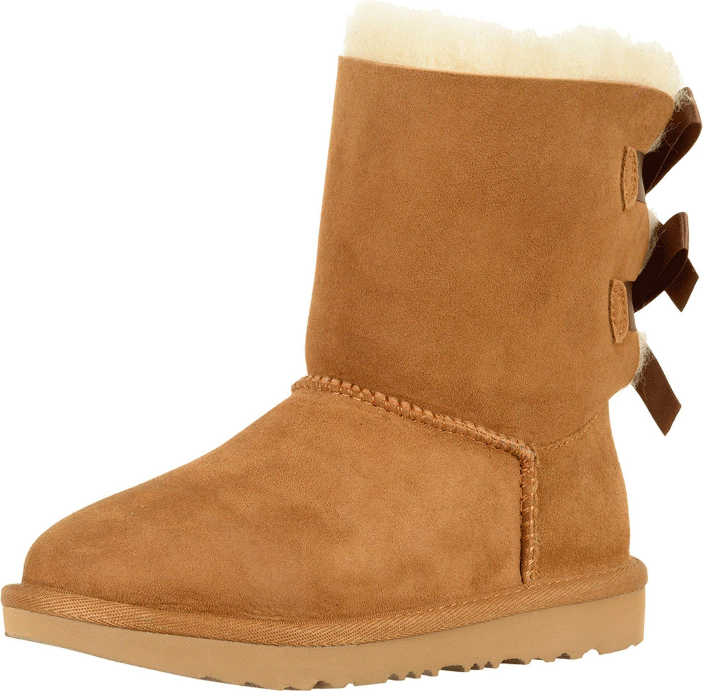 UGG Unisex-Child Bailey Bow Ii Boot, Chestnut, 11
