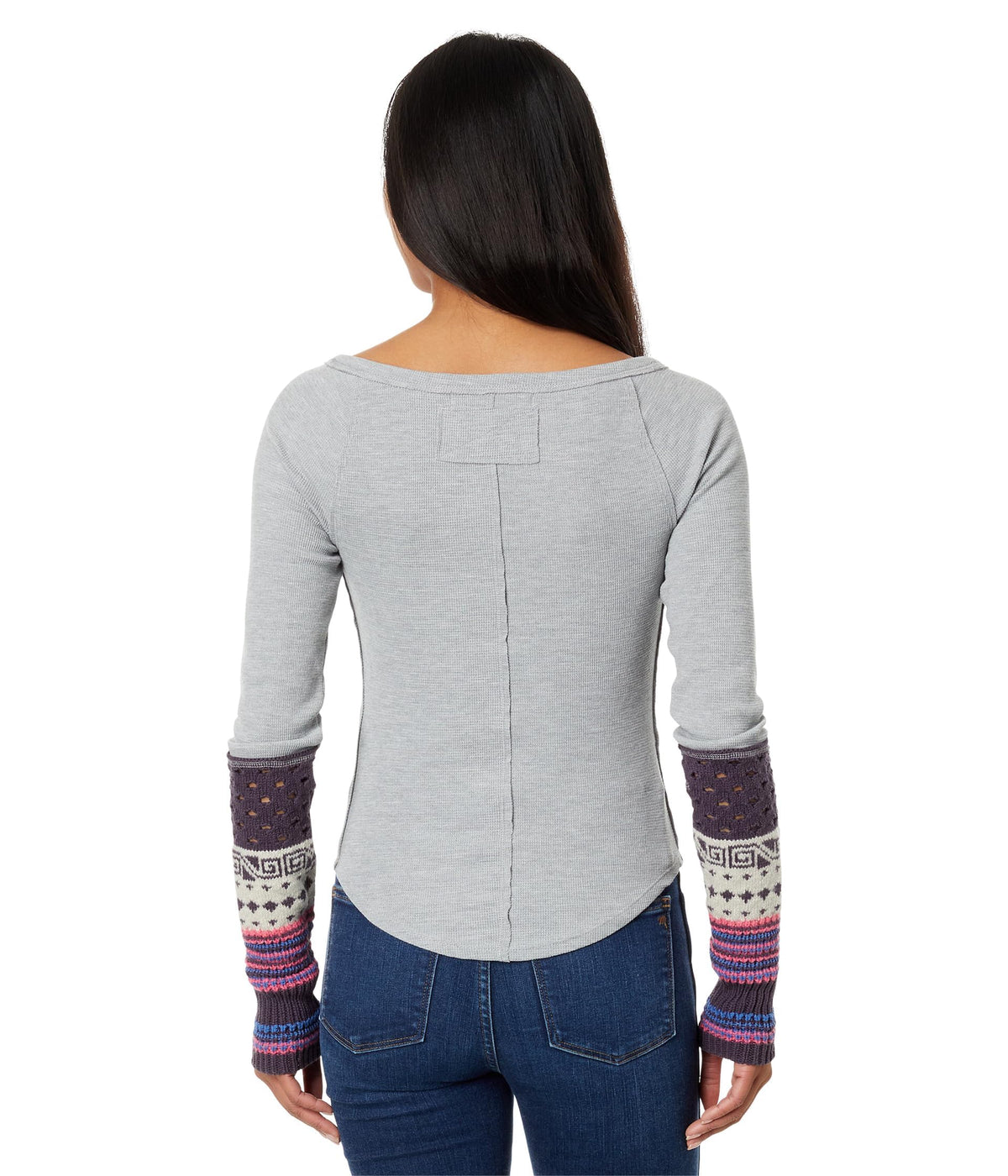 Free People Cozy Craft Cuff Heather Grey Combo XS (Women's 0-2)