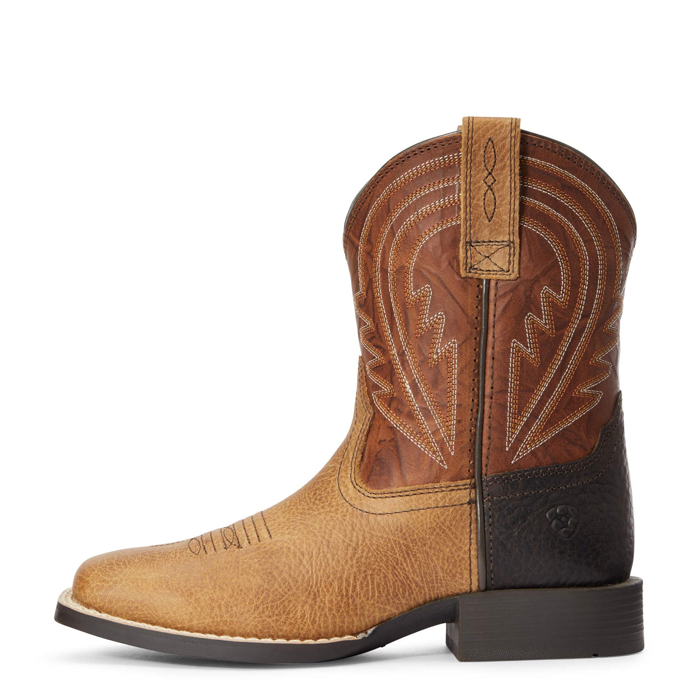 ARIAT BMVY9 Mens Lil' Hoss Western Boot Cottage/Cinnamon 1