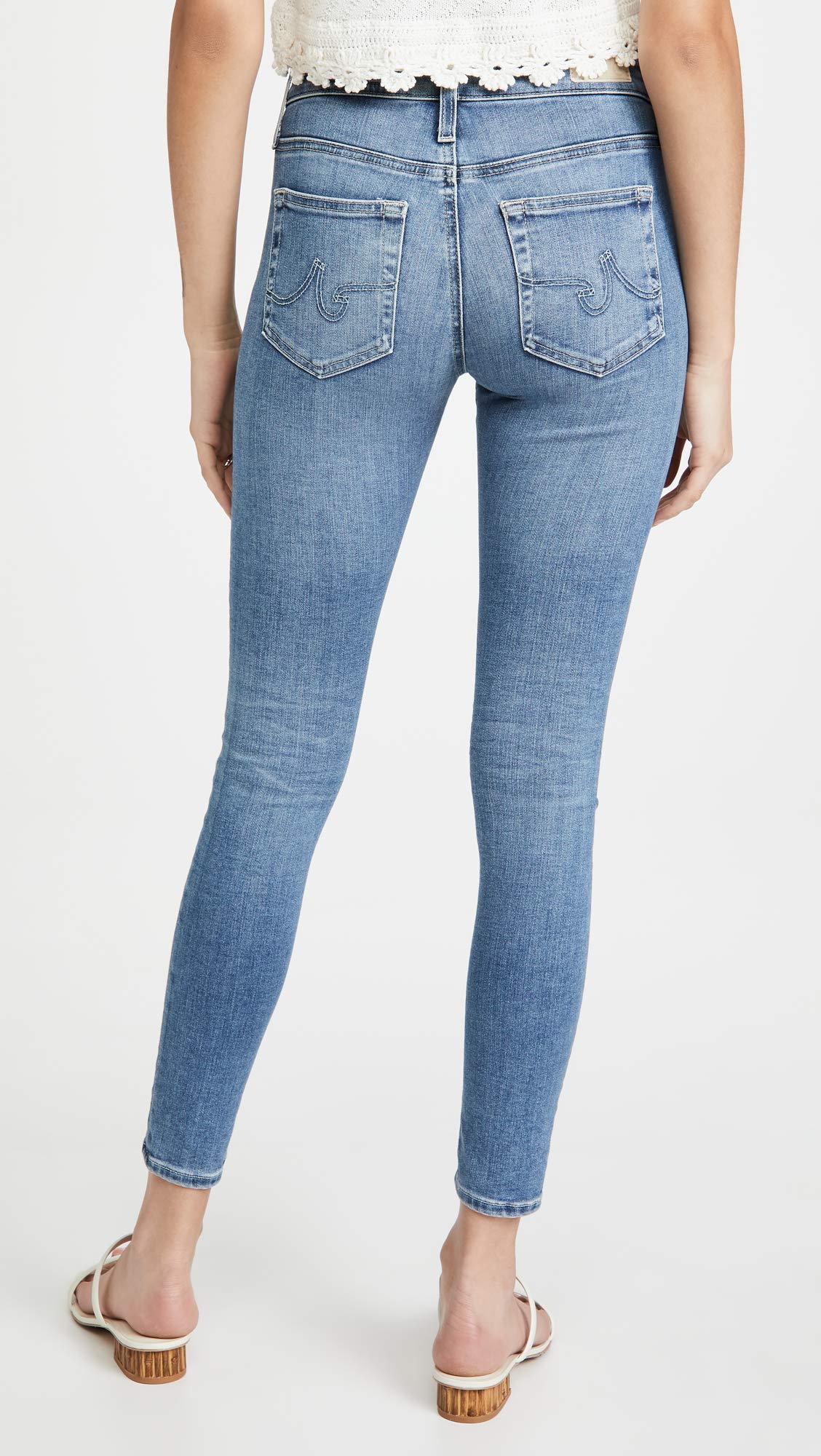 AG Adriano Goldschmied Farrah High-Rise Skinny Ankle in 19 Years Elevation 19 Years Elevation 29 28