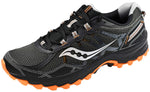 Saucony Men's Excursion Tr11 Black/Grey/Orange Running Shoe 10.5 M US