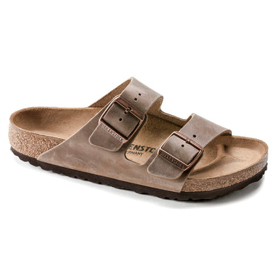 Birkenstock Unisex Arizona, Tobacco Oil LTHR, 36