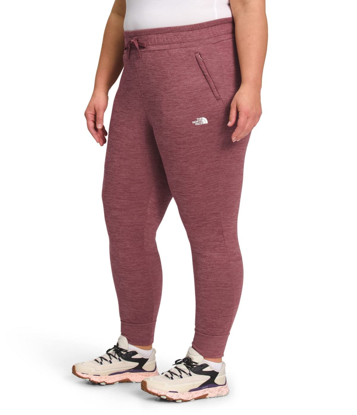 THE NORTH FACE Women’s Canyonlands Jogger (Standard and Plus Size), Wild Ginger Heather, 2X Plus Regular
