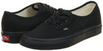 Vans Authentic, Black/Black, Size 7