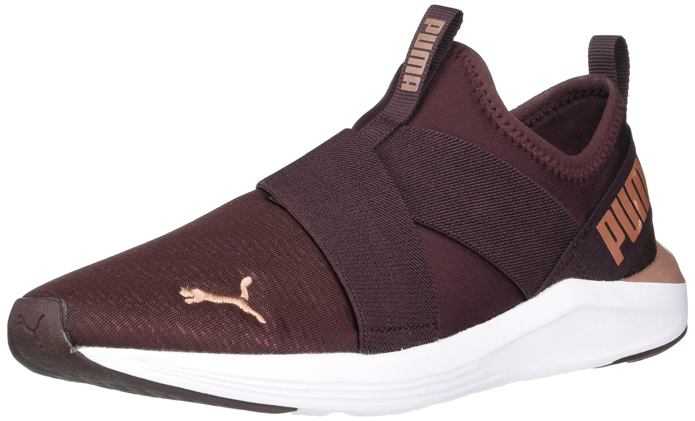 PUMA Prowl Slip-On Shine Women's Sneaker 9 B(M) US Fudge-Rose Gold