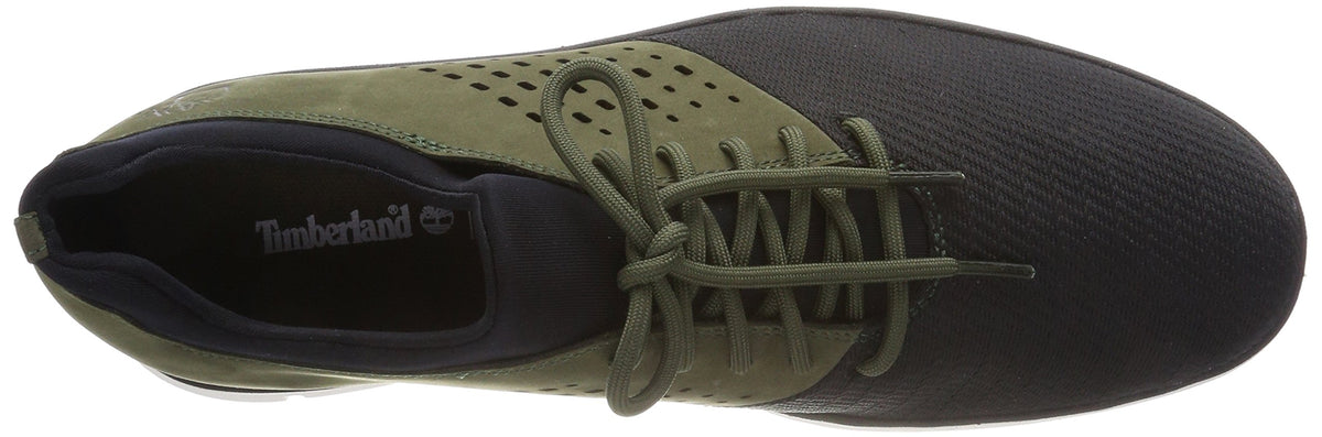 Timberland Bradstreet Men's Mixed Media Perforated Lace-Up Oxford Sneakers 8 Grape Leaf