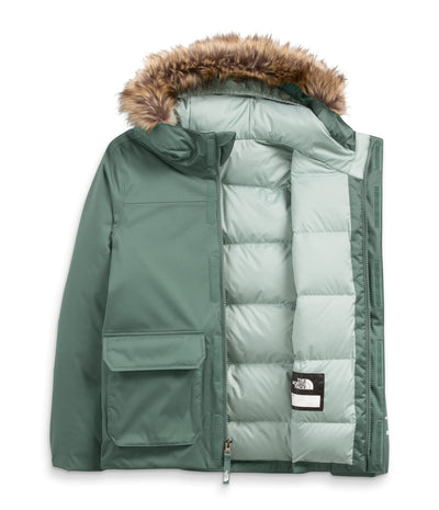 THE NORTH FACE Girls' Greenland Down Parka, Laurel Wreath Green, Medium