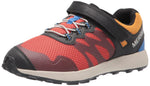 Merrell Nova 2 Hiking Shoe, Black/Rust, 1 US Unisex Big Kid