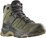 Salomon X Ultra 4 Mid GTX Hiking Boots Mens Sz 12.5 Deep Lichen Green/Peat/Kelp