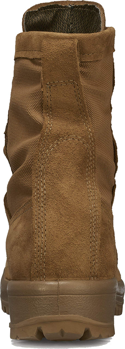 B Belleville Arm Your Feet C790 ST 8 Waterproof Steel Toe Flight and Combat Boots for Men - AR 670-1/AFI 36-2903 Army/USAF Flight Approved with Vibram Outsole; Berry Compliant, Coyote Brown - 8.5 W