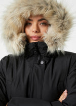 Helly-Hansen Women's Senja Insulated Winter Parka, 990 Black - Medium
