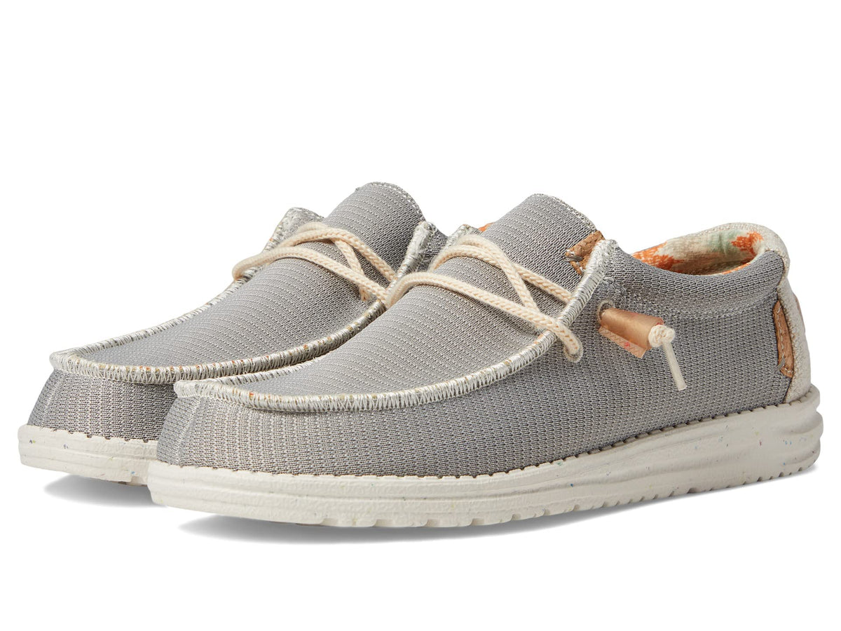 HEYDUDE Wally Knit - Cobblestone