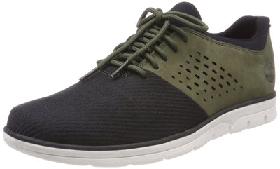 Timberland Bradstreet Men's Mixed Media Perforated Lace-Up Oxford Sneakers 8 Grape Leaf