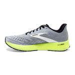 Brooks Men's Hyperion Tempo Road Running Shoe - Grey/Black/Nightlife - 7.5 Medium