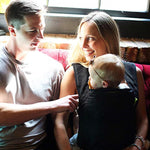 Boba Air Ultra-Lightweight Baby Carrier & Toddler Carrier (15-45 lbs) - Certified Hip-Healthy Baby Carriers, Travel-Friendly Baby Holder Carrier, Ergonomic Baby Carrier, Baby Wearing Carrier (Black)