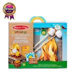Melissa & Doug Let's Explore Campfire S'Mores Play Set Play Campfire Sets For Kids Ages 3+