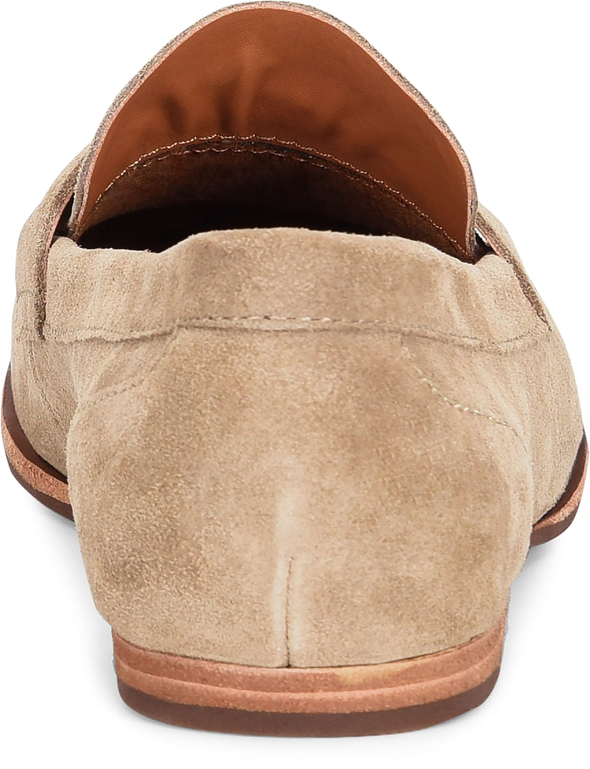 KORK-EASE Pisa Women's Suede Leather Penny Loafer, Taupe Suede, 8.5M US