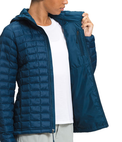 THE NORTH FACE Women's ThermoBall™ Eco Hoodie, Monterey Blue Matte, S