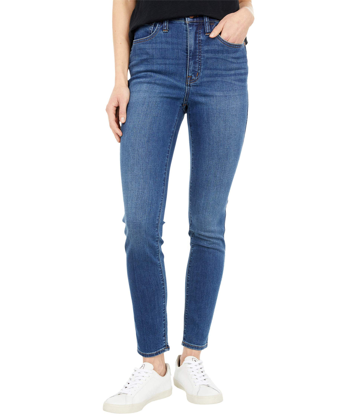 Madewell 10'' High-Rise Roadtripper Supersoft Jeans in Playford Wash Playford Wash 30 30