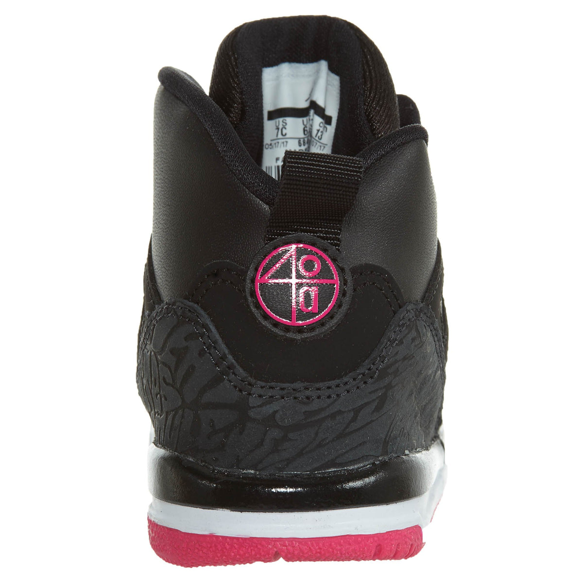 Jordan Spizike Black/Deadly Pink-Anthracite (Toddler) (6 M US Toddler)